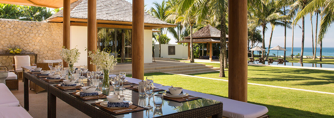 Villa Shanti - Outdoor dining